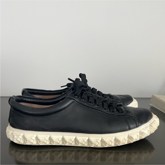 Stuart Weitzman Leather Sneakers - Picture 2 of 6